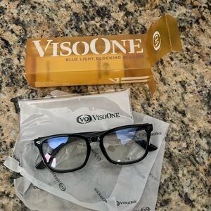 VisoOne blue light blocking glasses Montana 900c1 style size 54-18-140 brand new